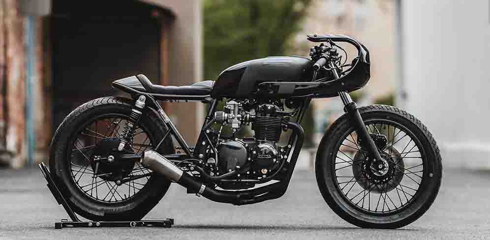 Honda CB Jadi Cafe Racer Simple Berfairing